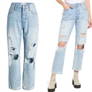 FRAME Le Original Natoma Grind Distressed Jeans Size 26
